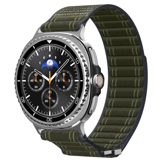Каишка за Samsung Galaxy Watch8 40mm/Watch8 44mm/Watch8 Classic - Spigen - Каишка за часовник (WBF0) - Зелен