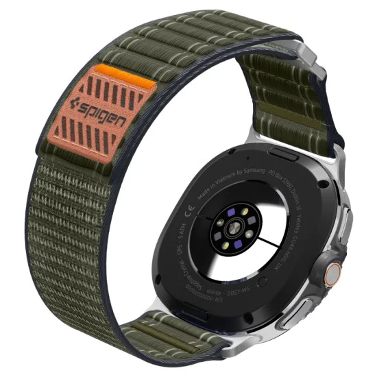 Каишка за Samsung Galaxy Watch8 40mm/Watch8 44mm/Watch8 Classic - Spigen - Каишка за часовник (WBF0) - Зелен