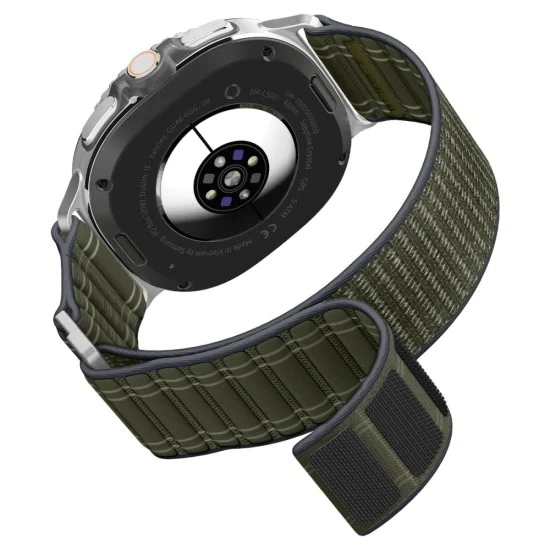 Каишка за Samsung Galaxy Watch8 40mm/Watch8 44mm/Watch8 Classic - Spigen - Каишка за часовник (WBF0) - Зелен