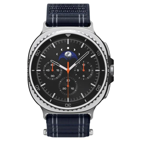 Каишка за Samsung Galaxy Watch8 40mm/Watch8 44mm/Watch8 Classic - Spigen - Каишка за часовник (WBF0) - Тъмно Син