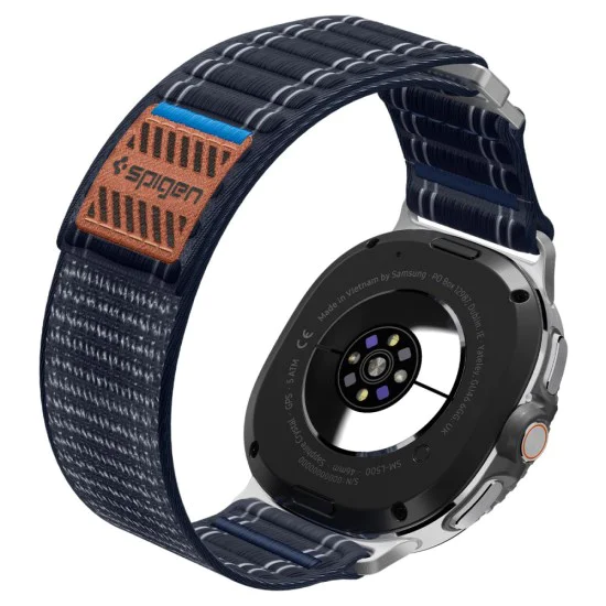 Каишка за Samsung Galaxy Watch8 40mm/Watch8 44mm/Watch8 Classic - Spigen - Каишка за часовник (WBF0) - Тъмно Син