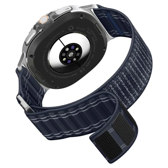 Каишка за Samsung Galaxy Watch8 40mm/Watch8 44mm/Watch8 Classic - Spigen - Каишка за часовник (WBF0) - Тъмно Син