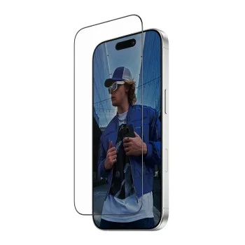 PanzerGlass® - Ултраширок протектор за екран с бързо закрепване в кутия - iPhone 17 / iPhone 16 Pro - Черен