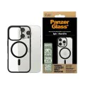 Калъф за iPhone 16 Pro - PanzerGlass® - HardCase Black MagSafe & Frame Series - Прозрачен