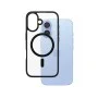 Калъф за iPhone 16 - PanzerGlass® - HardCase Black MagSafe & Frame Series - Прозрачен
