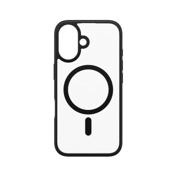 Калъф за iPhone 16 - PanzerGlass® - HardCase Black MagSafe & Frame Series - Прозрачен