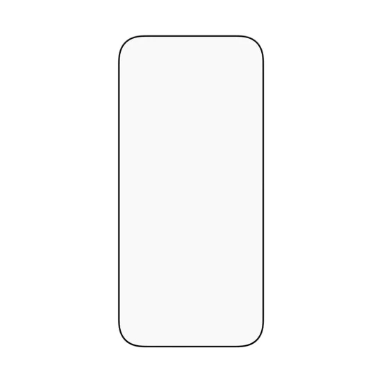 PanzerGlass® - Ултраширок протектор за екран с бързо закрепване в кутия - iPhone 17 Air - Черен