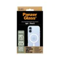 Калъф за iPhone 16 - PanzerGlass® - HardCase бял MagSafe серия - Прозрачен