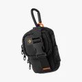 Spigen - Калъф за телефон с цип - Портфейл MagSafe, държач за карти, AirPods, органайзер, с кобур за колан, джобове, универсален - черен