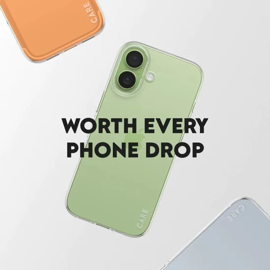 PanzerGlass® - CARE Моден калъф X-Ray Soft Basic - iPhone 17 - Прозрачен