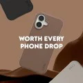 Калъф за iPhone 17 - PanzerGlass® - CARE Моден калъф с MagSafe - Samba Espresso
