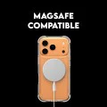 Калъф за iPhone 17 Pro - PanzerGlass® - CARE Моден калъф с бял MagSafe - Прозрачен