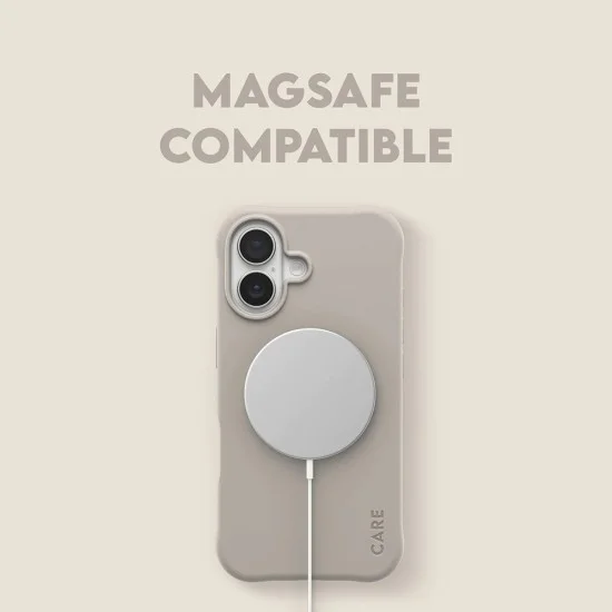 Калъф за iPhone 17 - PanzerGlass® - CARE Моден калъф с MagSafe - Samba Vanilla