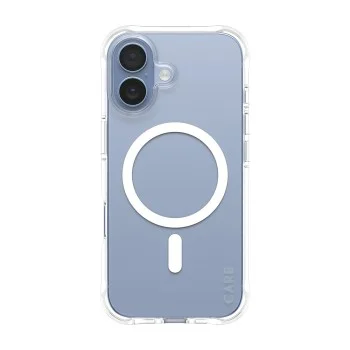 Калъф за iPhone 17 - PanzerGlass® - CARE Моден калъф с бял MagSafe - Прозрачен