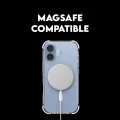 Калъф за iPhone 17 - PanzerGlass® - CARE Моден калъф с бял MagSafe - Прозрачен