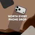 Калъф за iPhone 17 Air - PanzerGlass® - CARE Моден калъф с MagSafe - Samba Espresso