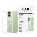 Калъф за iPhone 17 - PanzerGlass® - CARE Flagship Urban Explorer White MagSafe - Прозрачен