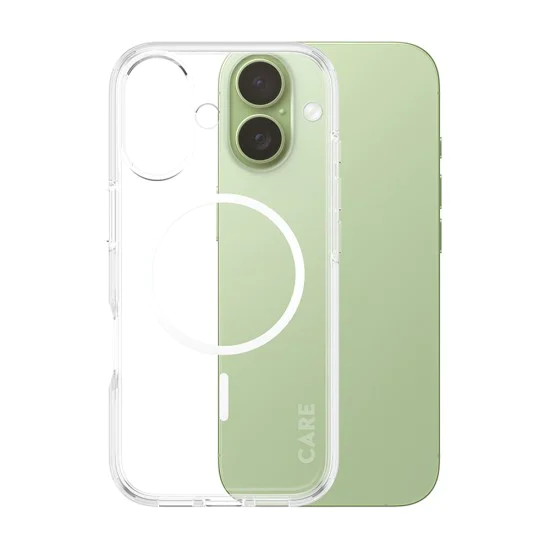 Калъф за iPhone 17 - PanzerGlass® - CARE Flagship Urban Explorer White MagSafe - Прозрачен