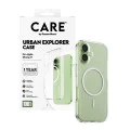 Калъф за iPhone 17 - PanzerGlass® - CARE Flagship Urban Explorer White MagSafe - Прозрачен