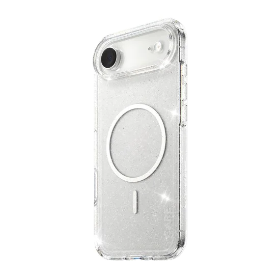 Калъф за iPhone 17 Air - PanzerGlass® - CARE Flagship Urban Explorer Star Lit White MagSafe - Прозрачен