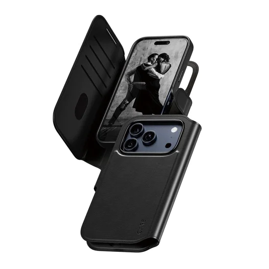 PanzerGlass® - CARE Feature MagSafe Case Tango Two-in-One Portphoto - iPhone 17 Pro - Черен
