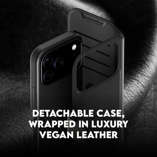 PanzerGlass® - CARE Feature MagSafe Case Tango Two-in-One Portphoto - iPhone 17 Pro - Черен