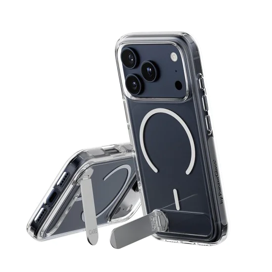 Калъф за iPhone 17 Air - PanzerGlass® - CARE Feature със стойка MagSafe - Прозрачен