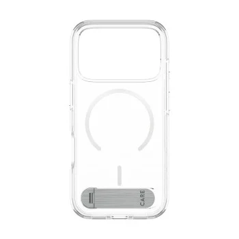 Калъф за iPhone 17 Air - PanzerGlass® - CARE Feature със стойка MagSafe - Прозрачен