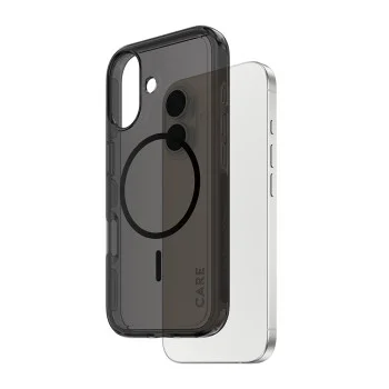 Калъф за iPhone 17 - PanzerGlass® - CARE Flagship Urban Explorer Черен MagSafe - Опушен