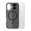 Калъф за iPhone 17 - PanzerGlass® - CARE Flagship Urban Explorer Черен MagSafe - Опушен