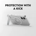 Калъф за iPhone 17 - PanzerGlass® - CARE Feature със стойка MagSafe - Прозрачен