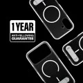 Калъф за iPhone 17 - PanzerGlass® - CARE Feature със стойка MagSafe - Прозрачен