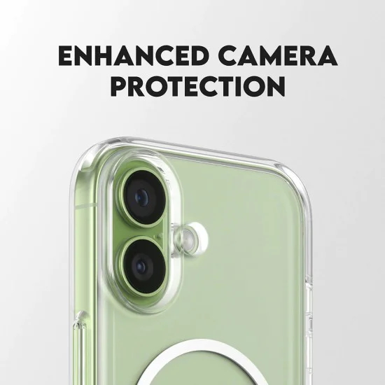 Калъф за iPhone 17 - PanzerGlass® - CARE Feature със стойка MagSafe - Прозрачен