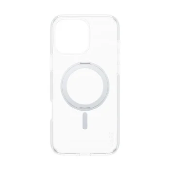 Калъф за iPhone 16 Pro Max - PanzerGlass® - CARE Feature Сребрист стойка и MagSafe - Прозрачен