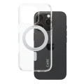 Калъф за iPhone 16 Pro - PanzerGlass® - CARE Feature Сребрист стойка и MagSafe - Прозрачен