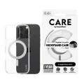 Калъф за iPhone 16 Pro - PanzerGlass® - CARE Feature Сребрист стойка и MagSafe - Прозрачен