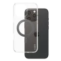 Калъф за iPhone 16 Pro Max - PanzerGlass® - CARE Feature Черен стойка и MagSafe - Прозрачен