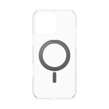 Калъф за iPhone 16 Pro Max - PanzerGlass® - CARE Feature Черен стойка и MagSafe - Прозрачен