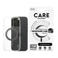 Калъф за iPhone 16 Pro - PanzerGlass® - CARE Feature Черен стойка и MagSafe - Прозрачен