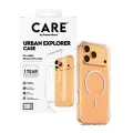 Калъф за iPhone 17 Pro - PanzerGlass® - CARE Flagship Urban Explorer White MagSafe - Прозрачен