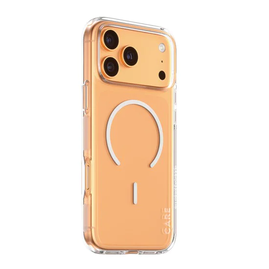 Калъф за iPhone 17 Pro - PanzerGlass® - CARE Flagship Urban Explorer White MagSafe - Прозрачен