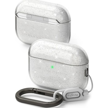 Калъф за AirPods Pro 3 - Ringke - Защитен калъф Air Series - Брокат Прозрачен