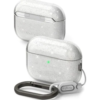 Калъф за AirPods Pro 3 - Ringke - Защитен калъф Air Series - Брокат Прозрачен