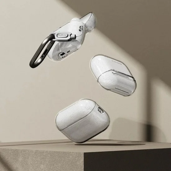 Калъф за AirPods Pro 3 - Ringke - Защитен калъф Air Series - Брокат Прозрачен