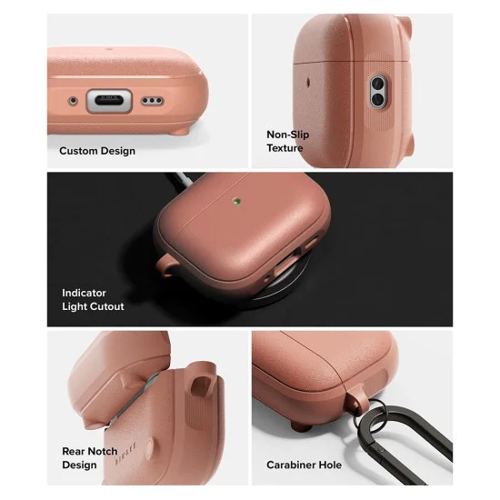 Калъф – Ringke Protection Case Onyx Magnetic – за AirPods Pro 3 – Constant Coral