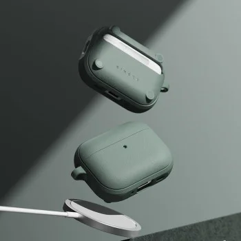 Калъф за Apple AirPods Pro 3 – Ringke Protection Case Onyx Magnetic – Мъхесто зелен