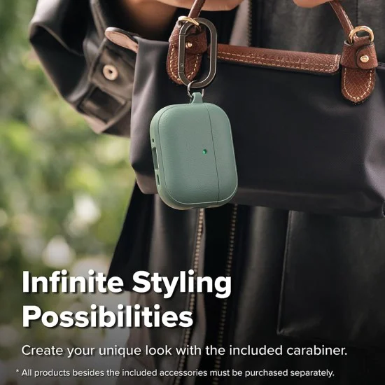 Калъф за Apple AirPods Pro 3 – Ringke Protection Case Onyx Magnetic – Мъхесто зелен