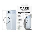 Калъф за iPhone 17 Air - PanzerGlass® - CARE Flagship Urban Explorer Черен MagSafe - Прозрачен