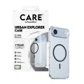 Калъф за iPhone 17 Air - PanzerGlass® - CARE Flagship Urban Explorer Черен MagSafe - Прозрачен