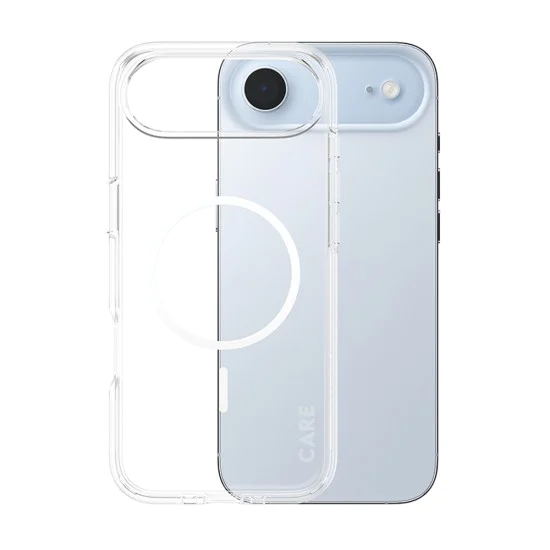 Калъф за iPhone 17 Air - PanzerGlass® - CARE Flagship Urban Explorer White MagSafe - Прозрачен